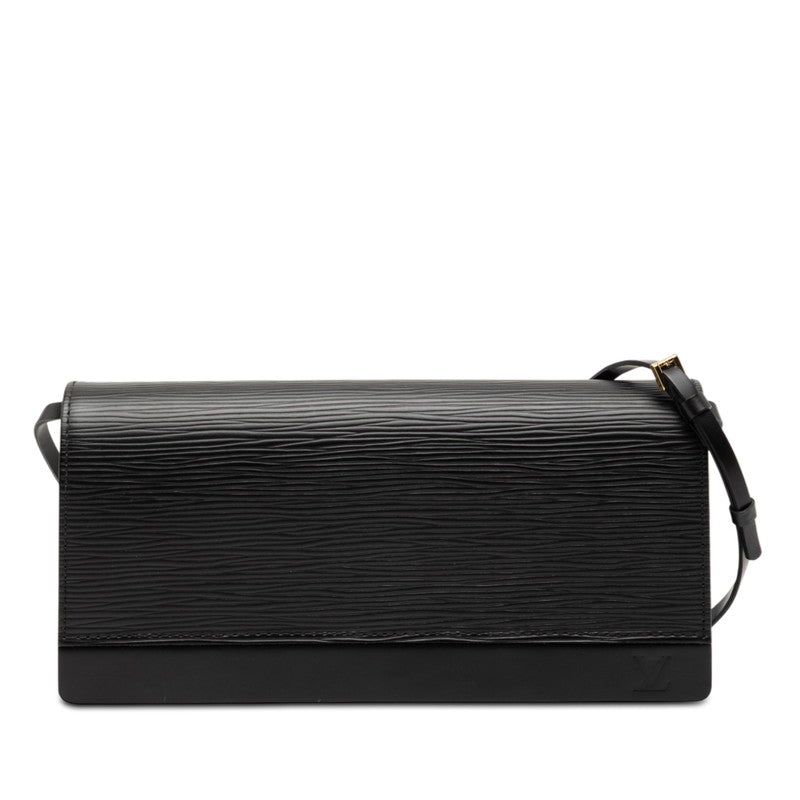 ルイ ヴィトン エピ オンフルール ワンショルダーバッグ ハンドバッグ M52732 ブラック ノワール レザー レディース LOUIS VUITTON 【中古】