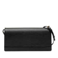 ルイ ヴィトン エピ オンフルール ワンショルダーバッグ ハンドバッグ M52732 ブラック ノワール レザー レディース LOUIS VUITTON 【中古】