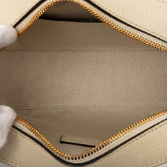 グッチ GGスプリーム オフィディア 斜め掛け ショルダーバッグ 681064 ベージュ アイボリー PVC レザー レディース GUCCI 【中古】