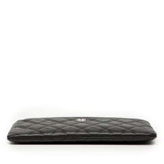 シャネル マトラッセ クラッチバッグ ブラック ワインレッド キャビアスキン レディース CHANEL 【中古】