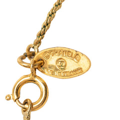 シャネル ペンダント ネックレス ゴールド メッキ フェイクパール レディース CHANEL 【中古】