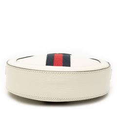 グッチ オフィディア 斜め掛け チェーン ショルダーバッグ 550618 ホワイト レザー レディース GUCCI 【中古】