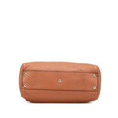 グッチ バンブー ハンドバッグ ショルダーバッグ 2WAY 336032 ブラウン レザー レディース GUCCI 【中古】