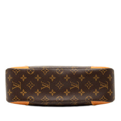 ルイ ヴィトン モノグラム ブローニュ30 ショルダーバッグ M51265 ブラウン PVC レザー レディース LOUIS VUITTON 【中古】