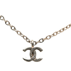 シャネル ココマーク ネックレス シルバー メタル レディース CHANEL 【中古】