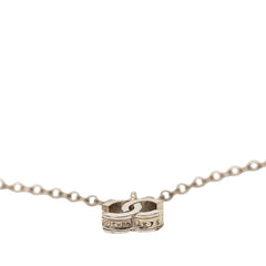 シャネル ココマーク ネックレス シルバー メタル レディース CHANEL 【中古】