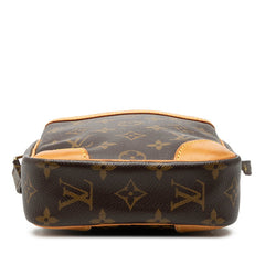 ルイ ヴィトン モノグラム ダヌーブ 斜め掛け ショルダーバッグ M45266 ブラウン PVC レザー レディース LOUIS VUITTON 【中古】