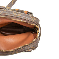 ルイ ヴィトン モノグラム ミニアマゾン 斜め掛け ショルダーバッグ M45238 ブラウン PVC レザー レディース LOUIS VUITTON 【中古】