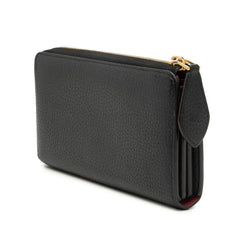 ルイ ヴィトン ポルトフォイユ コメット 長財布 M63102 ブラック レザー レディース LOUIS VUITTON 【中古】