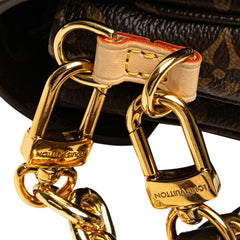 ルイ ヴィトン モノグラム ポシェット メティスMM ショルダーバッグ ハンドバッグ 2WAY M44875 ブラウン PVC レザー レディース LOUIS VUITTON 【中古】