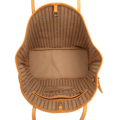 ルイ ヴィトン モノグラム ネヴァーフルMM トートバッグ ショルダーバッグ M40156 ブラウン PVC レザー レディース LOUIS VUITTON 【中古】