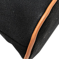 エルメス ボリードポーチ20 PM ポーチ ブラック キャンバス レザー レディース HERMES 【中古】