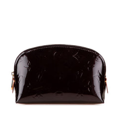 ルイ ヴィトン モノグラム ヴェルニ ポシェット コスメティック ポーチ M91495 アマラント パープル パテントレザー レディース LOUIS VUITTON 【中古】