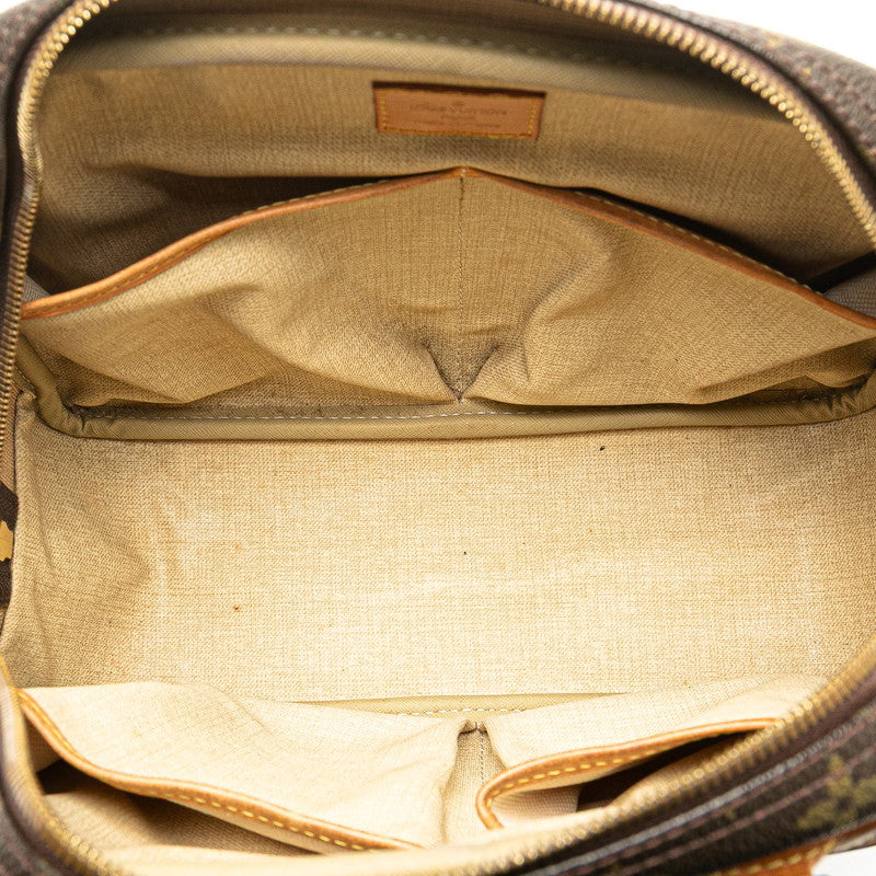 ルイ ヴィトン モノグラム トゥルーヴィル ハンドバッグ M42228 ブラウン PVC レザー レディース LOUIS VUITTON 【中古】