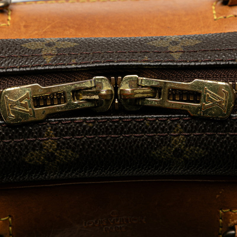 ルイ ヴィトン モノグラム トゥルーヴィル ハンドバッグ M42228 ブラウン PVC レザー レディース LOUIS VUITTON 【中古】