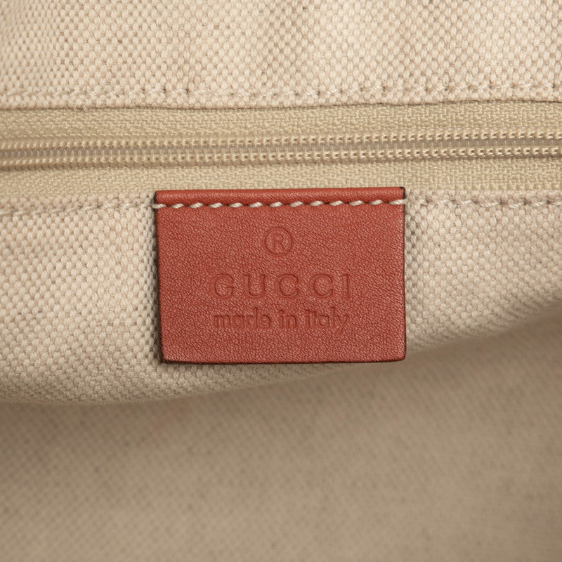グッチ スーキー グッチシマ ハンドバッグ 211944 ピンク レザー レディース GUCCI 【中古】