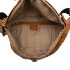 エム シー エム ヴィセトス ウエストバッグ ボディバッグ ブラウン レザー レディース MCM 【中古】