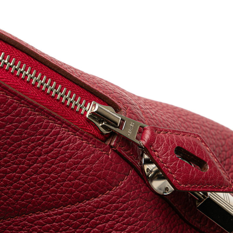 エルメス ボリード31 ショルダーバッグ ハンドバッグ 2WAY ルビー ピンク トリヨンクレマンス レディース HERMES 【中古】