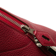 エルメス ボリード31 ショルダーバッグ ハンドバッグ 2WAY ルビー ピンク トリヨンクレマンス レディース HERMES 【中古】