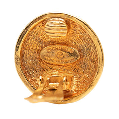 シャネル ココマーク マトラッセ イヤリング ゴールド メッキ レディース CHANEL 中古