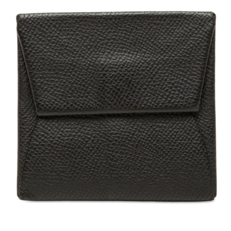 エルメス バスティア コインケース 小銭入れ ノワール ブラック ヴォーエプソン レディース HERMES 中古