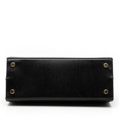 サルヴァトーレフェラガモ ヴァラリボン ショルダーバッグ ハンドバッグ 2WAY ブラック ゴールド レザー レディース Salvatore Ferragamo 【中古】