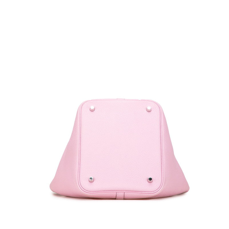 エルメス ピコタンロックMM ハンドバッグ モーヴシルベストル トリヨンクレマンス レディース HERMES 【中古】