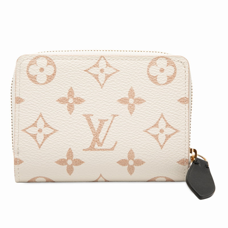 ルイ ヴィトン モノグラム デュンヌ ポルトフォイユ ルー 二つ折り財布 M83226 ホワイト PVC レザー レディース LOUIS VUITTON 新品未使用