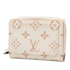 ルイ ヴィトン モノグラム デュンヌ ポルトフォイユ ルー 二つ折り財布 M83226 ホワイト PVC レザー レディース LOUIS VUITTON 新品未使用