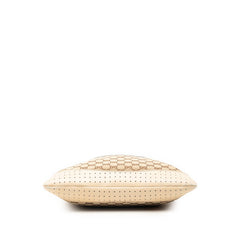 グッチ GGキャンバス 斜め掛け ショルダーバッグ 145857 ベージュ アイボリー キャンバス レザー レディース GUCCI 【中古】