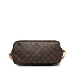 ルイ ヴィトン モノグラム ネヴァーフルMM ショルダ-バッグ トートバッグ M40156 ブラウン PVC レザー レディース LOUIS VUITTON 【中古】