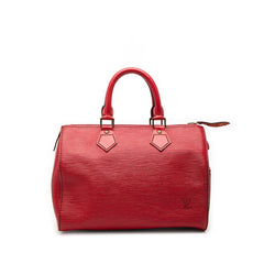ルイ ヴィトン エピ スピーディ25 ハンドバッグ ミニボストンバッグ M43017 カスティリアンレッド レザー レディース LOUIS VUITTON 【中古】