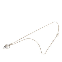 グッチ Gハート チェーン ペンダント ネックレス SV925 シルバー レディース GUCCI 【中古】