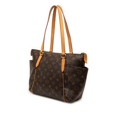ルイ ヴィトン モノグラム トータリーPM ハンドバッグ ショルダーバッグ M56688 ブラウン PVC レザー レディース LOUIS VUITTON 【中古】