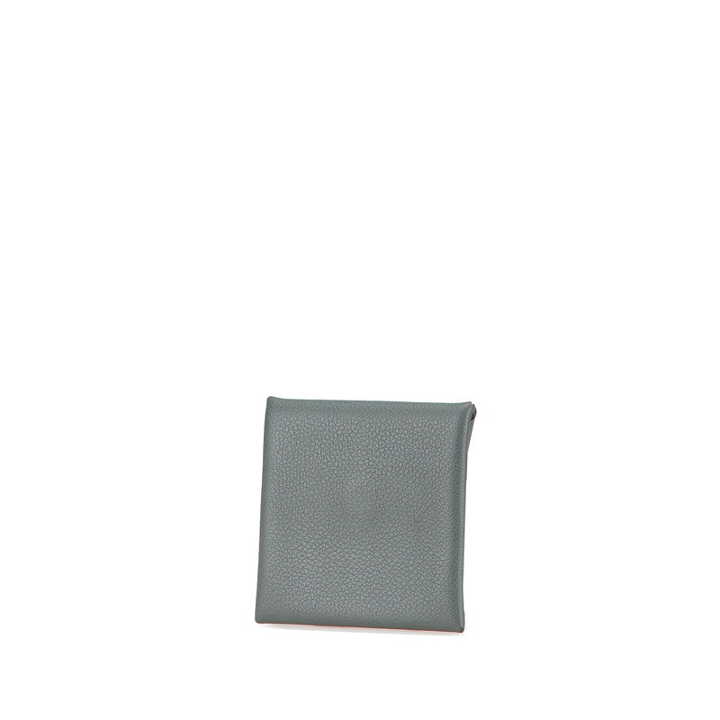 エルメス バスティア コインケース グレー系 エバーカラー レディース HERMES 【中古】