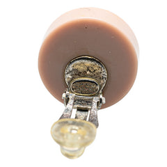 シャネル ヴィンテージ ココマーク ハート モチーフ ラインストーン イヤリング シルバー ピンク メタル レディース CHANEL 【中古】