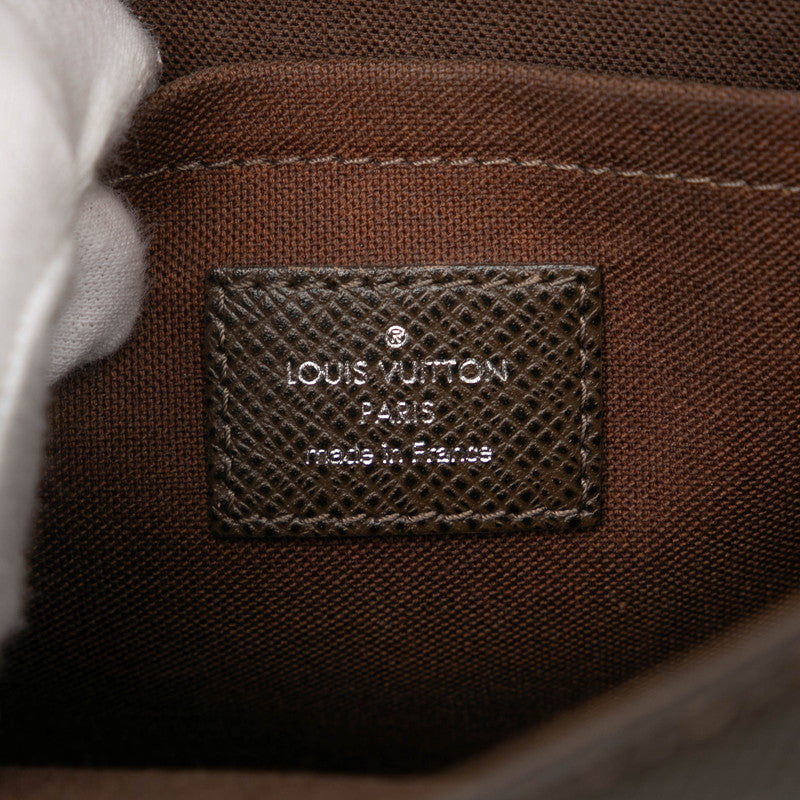 ルイ ヴィトン タイガ アンドレイ 斜め掛け ショルダーバッグ M32488 グリズリ ブラウン レザー メンズ LOUIS VUITTON 【中古】