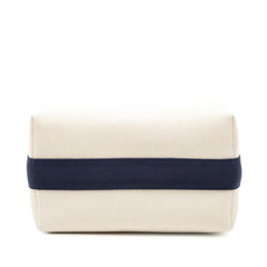 エルメス ブリッドアブラックGM カブリオル ハンドバッグ ベージュ ネイビー トワルアッシュ レディース HERMES 【中古】