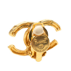 シャネル ヴィンテージ ココマーク イヤリング ゴールド メッキ レディース CHANEL 【中古】