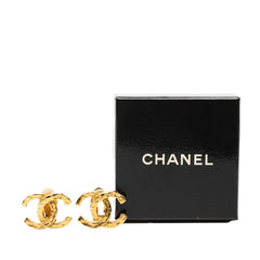 シャネル ヴィンテージ ココマーク イヤリング ゴールド メッキ レディース CHANEL 【中古】