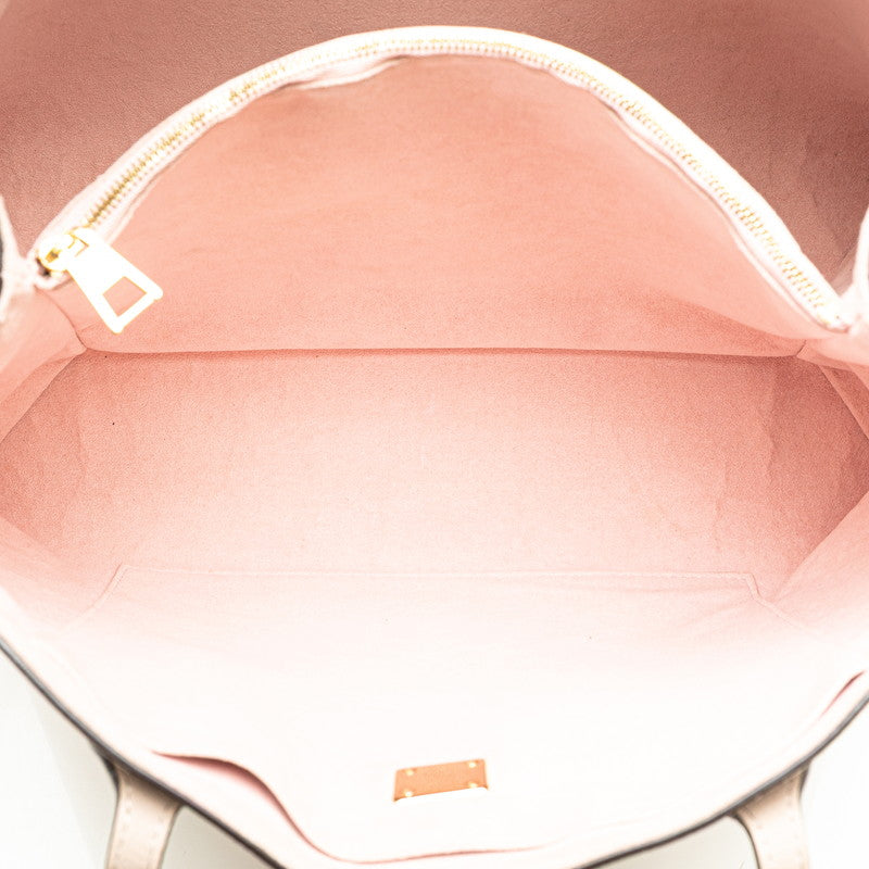 ルイ ヴィトン ロックミー ショッパー ショルダーバッグ トートバッグ M57346 グレージュ ベージュ レザー レディース LOUIS VUITTON 【中古】