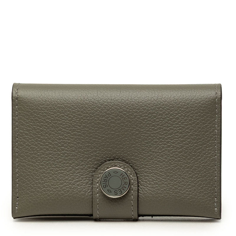 エルメス RMS カードケース グレー グリ メイヤー エバーカラー レディース HERMES 中古