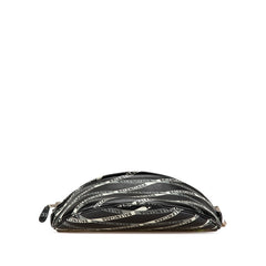 バレンシアガ スーベニア ウエストバッグ ボディバッグ 518163 ブラック グリーン レザー レディース BALENCIAGA 【中古】