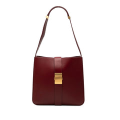 ボッテガヴェネタ ワンショルダーバッグ ボルドー ワインレッド レザー レディース BOTTEGAVENETA 中古