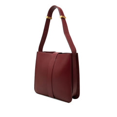 ボッテガヴェネタ ワンショルダーバッグ ボルドー ワインレッド レザー レディース BOTTEGAVENETA 中古