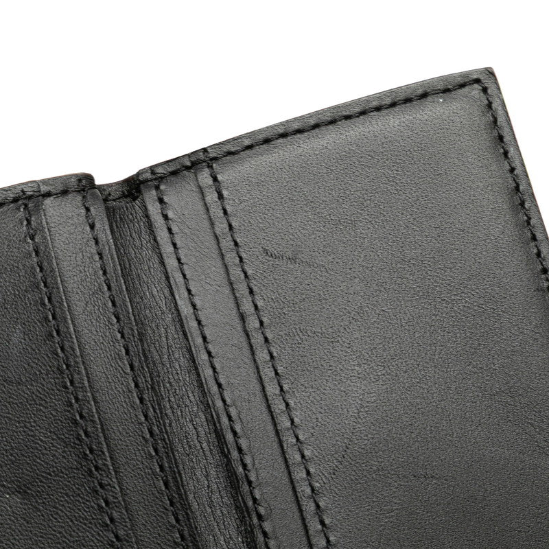 ルイ ヴィトン モノグラム ポルトフォイユ マイクロ 三つ折り財布 M68704 ブラウン PVC レザー レディース LOUIS VUITTON 【中古】