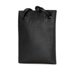 スタッズ ショルダーバッグ ブラック レザー レディース 【中古】