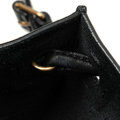 スタッズ ショルダーバッグ ブラック レザー レディース 【中古】