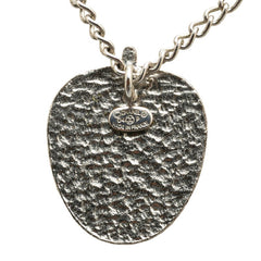 シャネル ココマーク いちご ストロベリー モチーフ ネックレス シルバー レッド メタル レディース CHANEL 【中古】