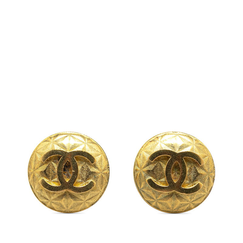 シャネル ヴィンテージ ココマーク イヤリング ゴールド メッキ レディース CHANEL 【中古】